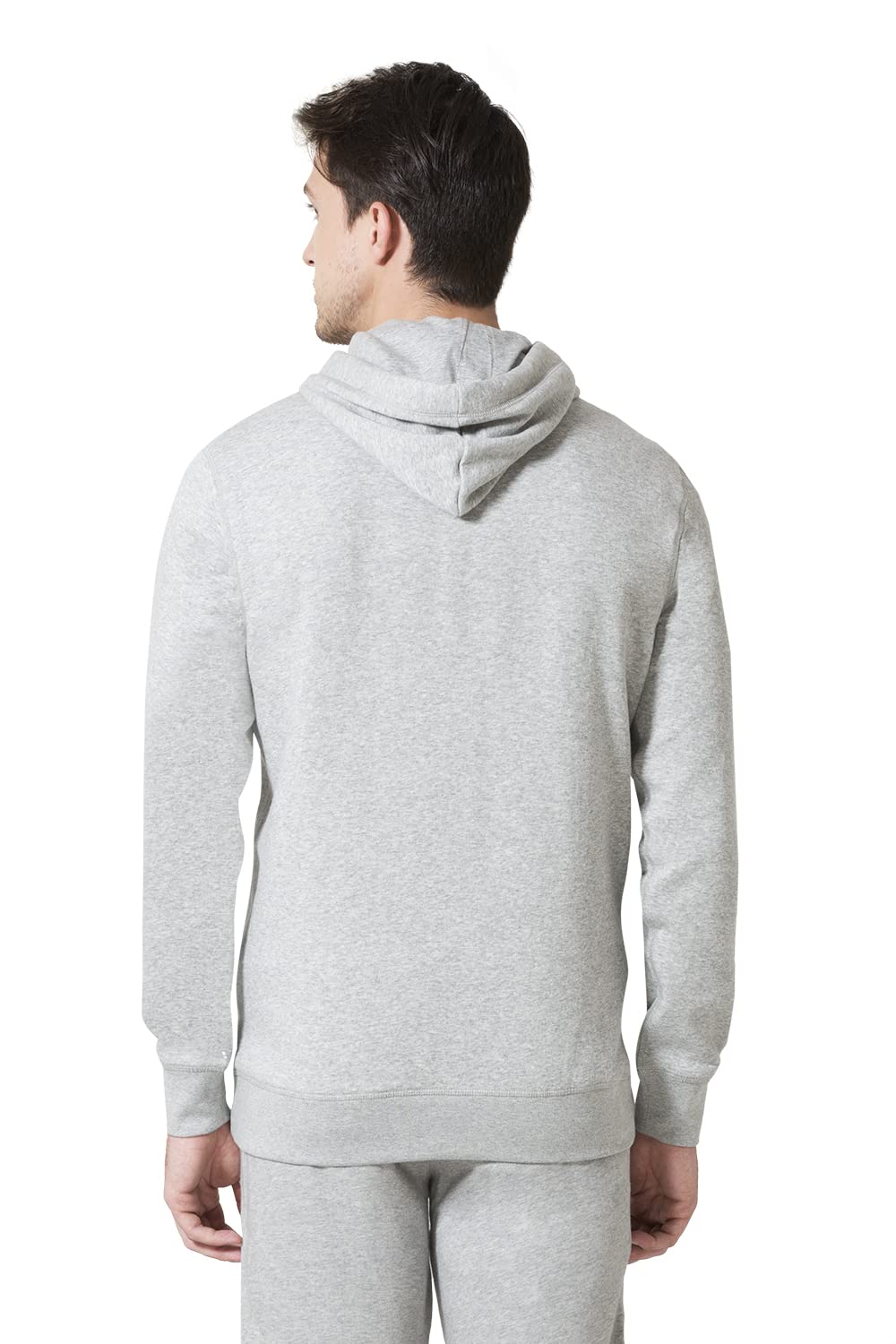 Van Heusen Men Sport Media Pocket Cotton Blend Regular Fit Hoodie - All Weather, Ultra Soft