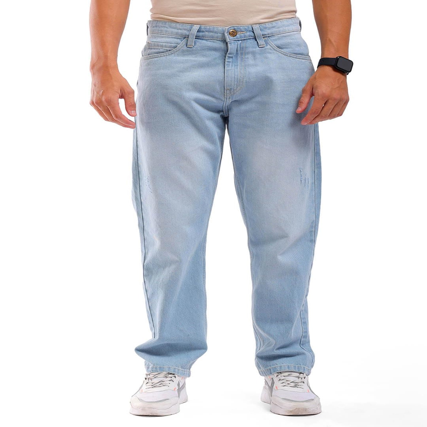 The Indian Garage Co Men's Straight Fit Jeans