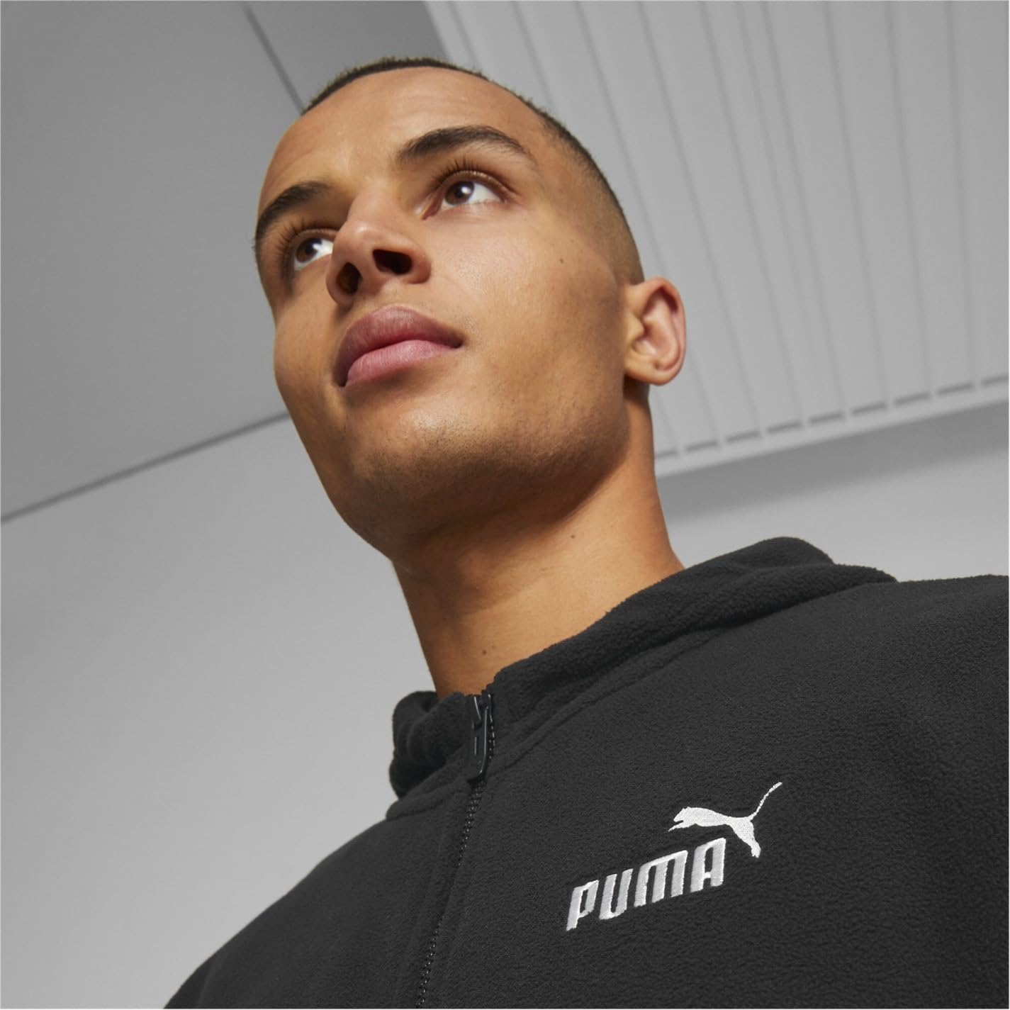 Puma Mens Polyester Standard Length Jacket