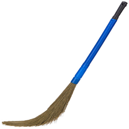 Amazon Brand - Presto! Floor No Dust Broom with Extendable Handle | Pack of 1, Blue