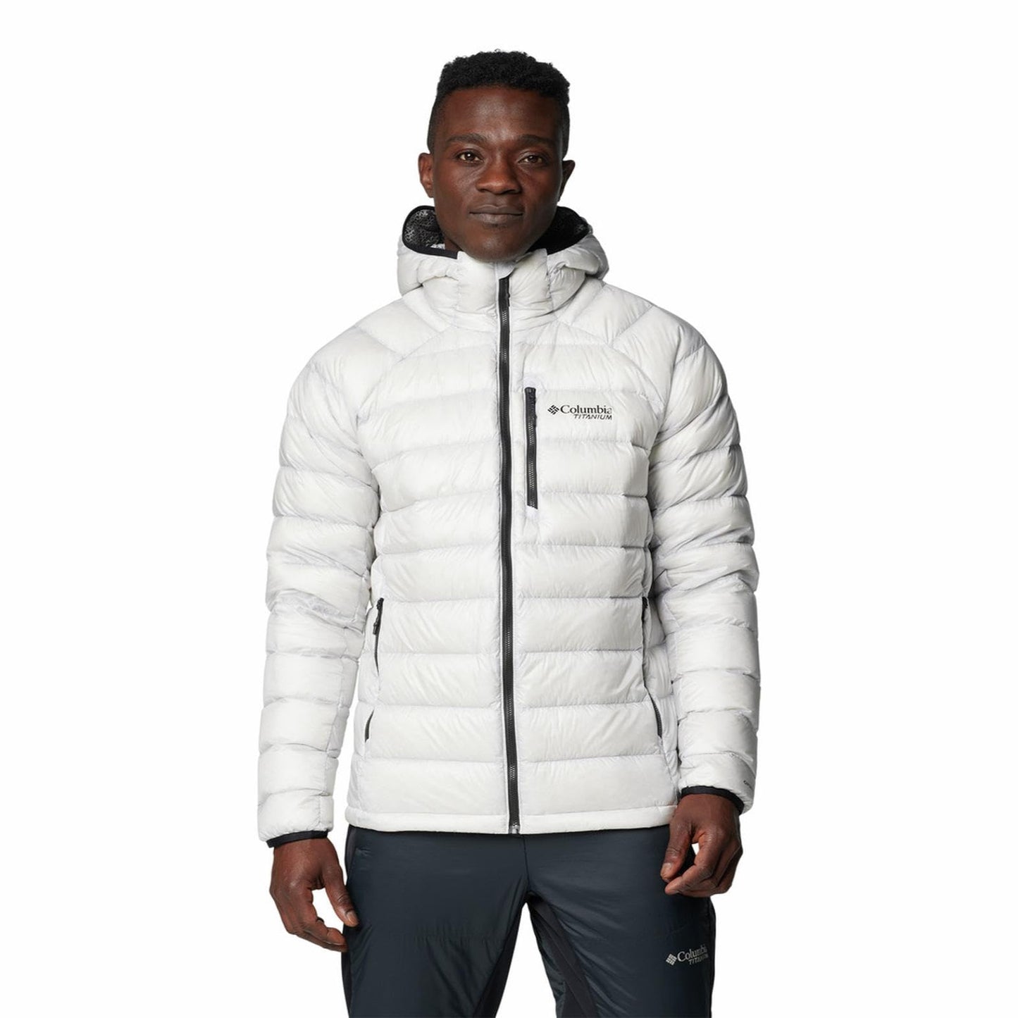 Columbia Mens Arctic Crest Down Hooded Jacket