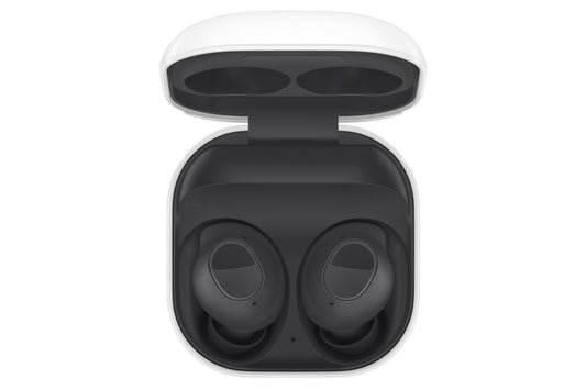 Samsung Galaxy Wireless Buds FE (in Ear) (Graphite)|Powerful Active Noise Cancellation | Enriched Bass Sound | Ergonomic Design | 6-21 Hrs Play Time