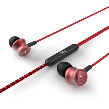 boAt Bassheads 152 in Ear Wired Earphones with Mic(Raging Red)