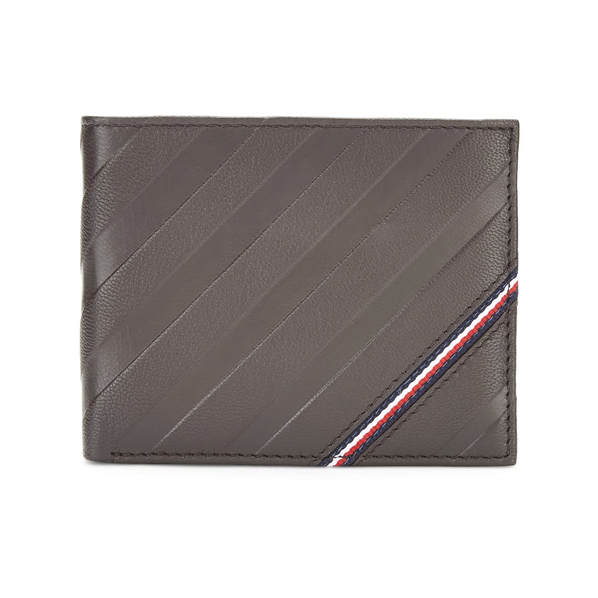 Tommy Hilfiger Bradyn Mens Passcase Wallet Brown