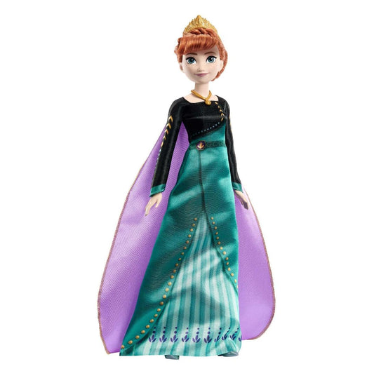 Disney Mattel Frozen Toys, Anna and Elsa Fashion Dolls with Signature Queen Looks Inspired Frozen 2, Gifts for Kids