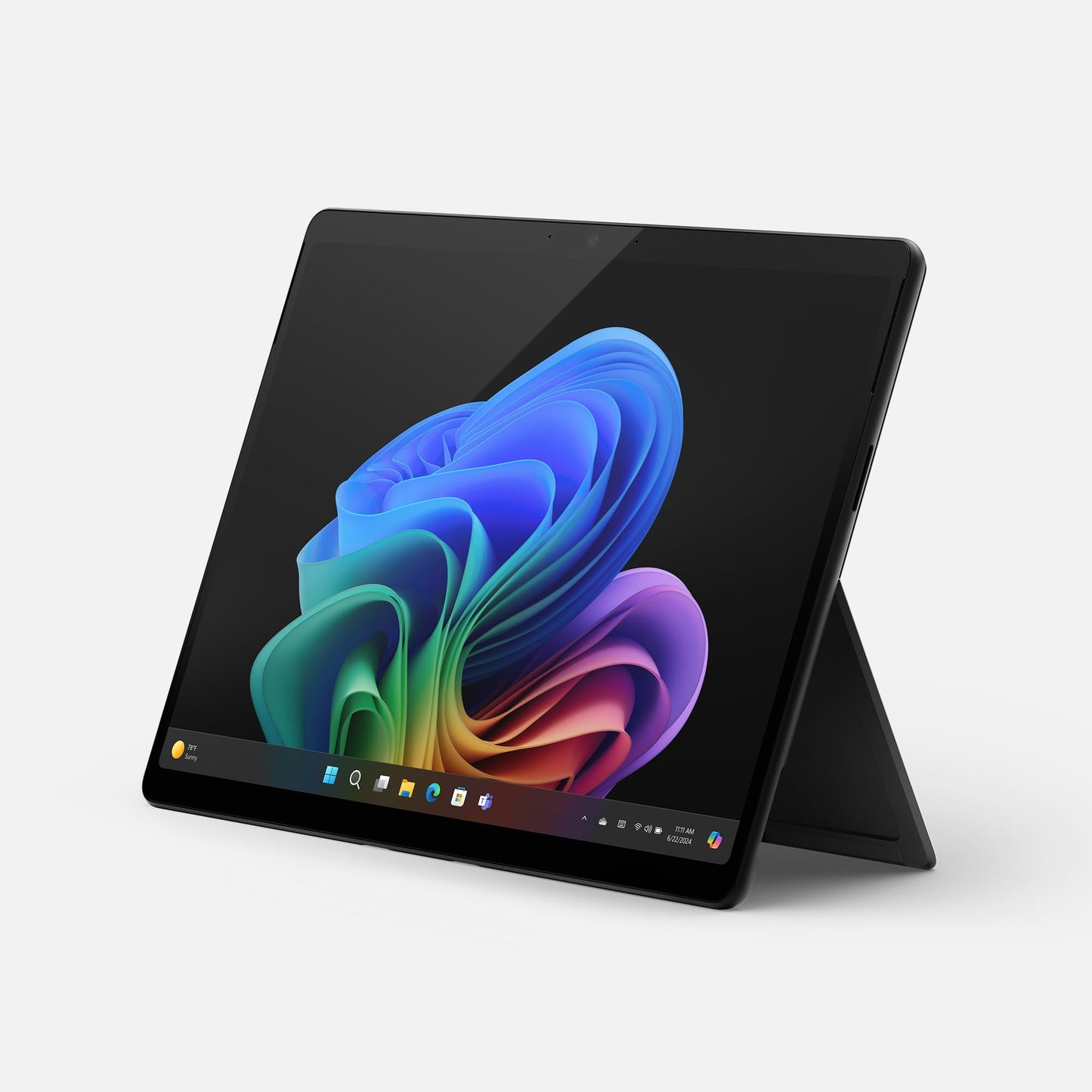 Microsoft New Surface Pro (11th Edition) - Windows 11 Home Copilot + PC - 13” OLED PixelSense Touchscreen - Qualcomm Snapdragon X Elite (12 Core) - 16GB RAM - 1TB SSD - Black - ZIB-00031