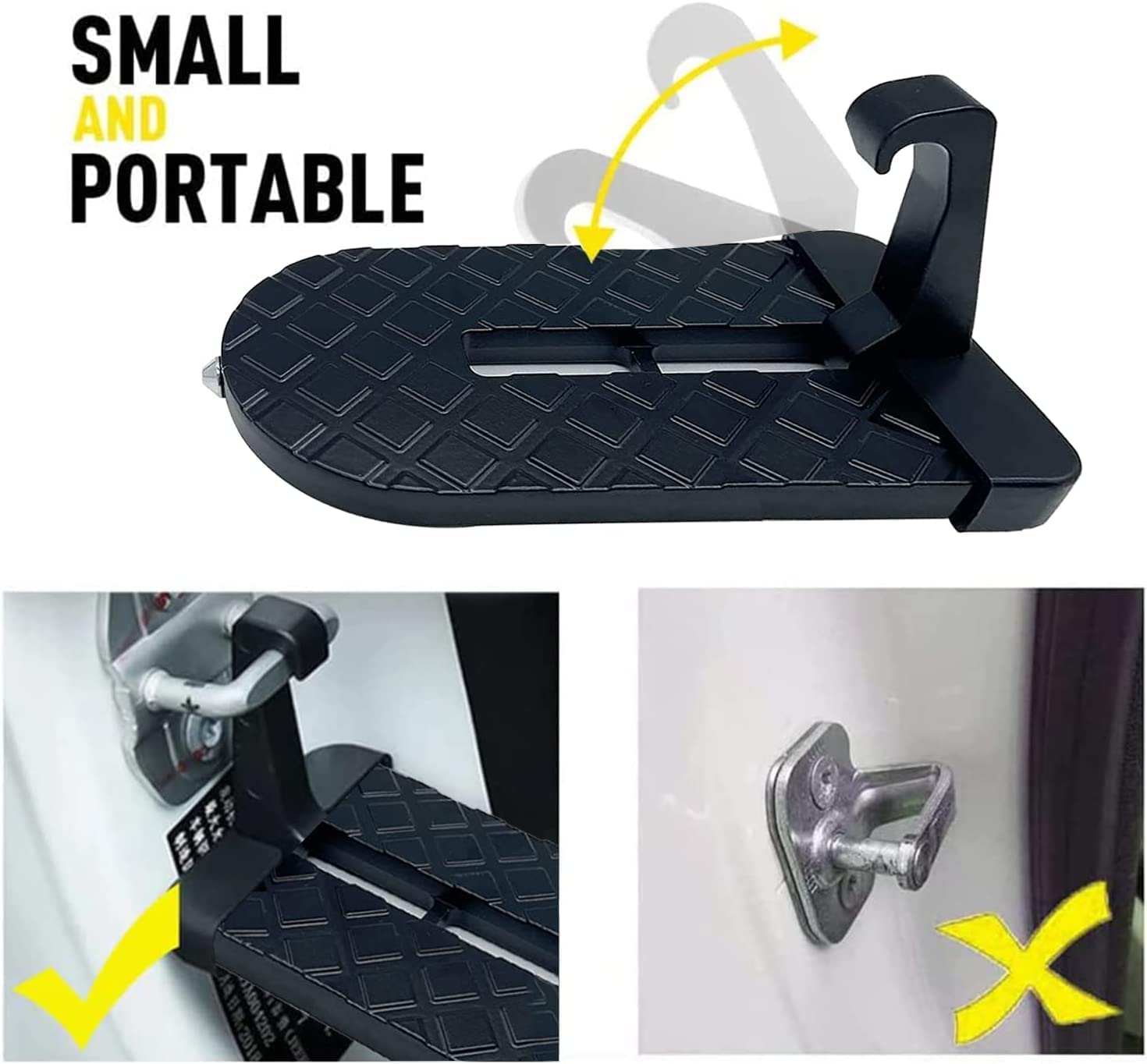 Design of Nurven Car Doorstep: small and portable 