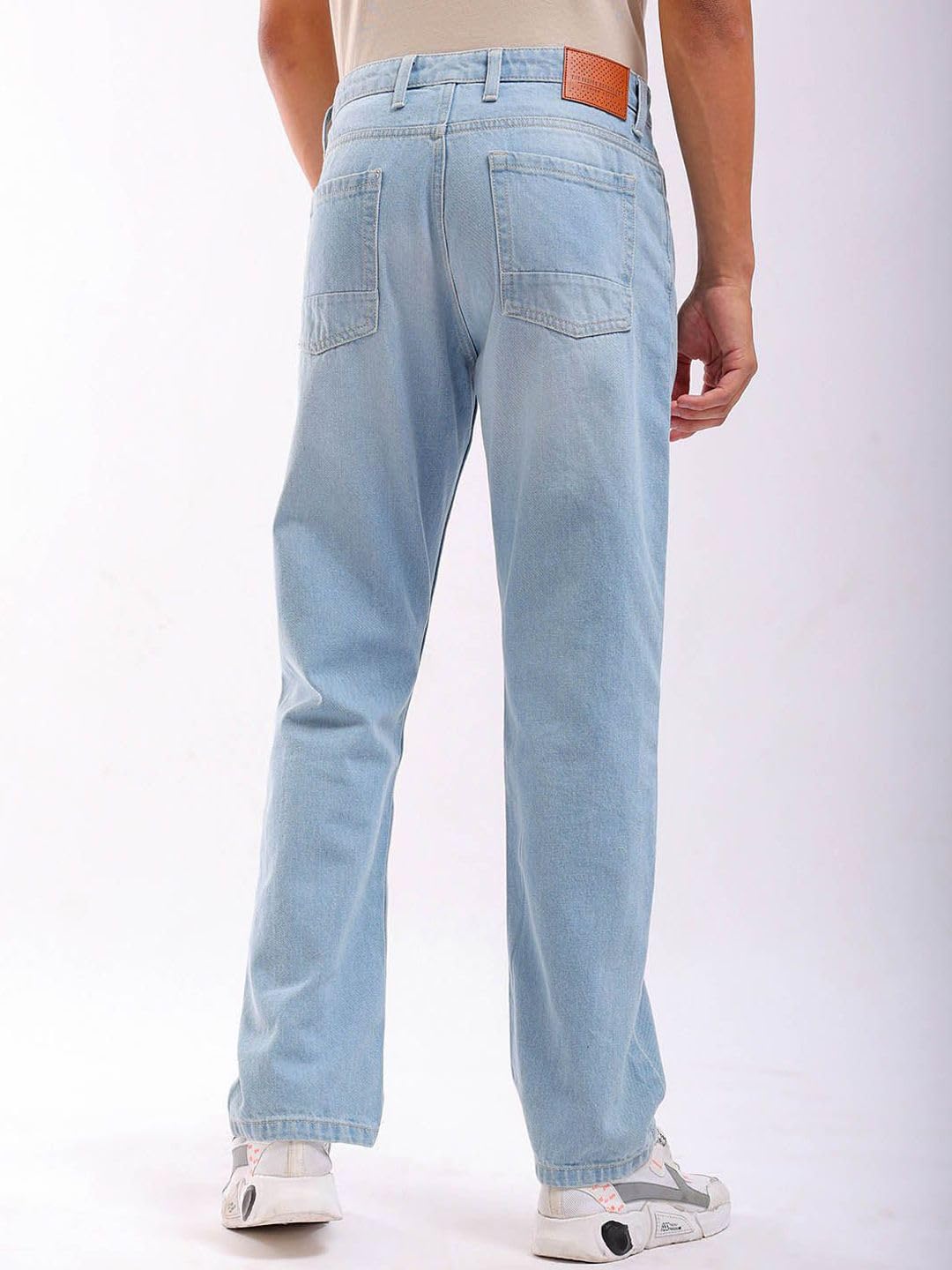 The Indian Garage Co Men's Straight Fit Jeans