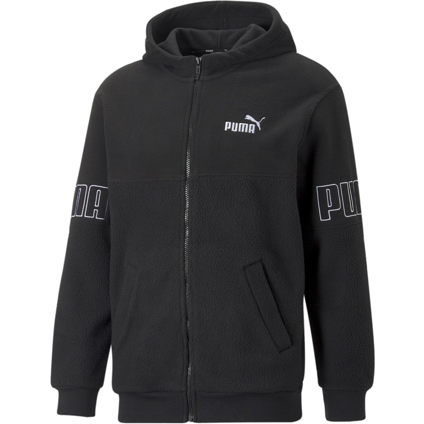 Puma Mens Polyester Standard Length Jacket