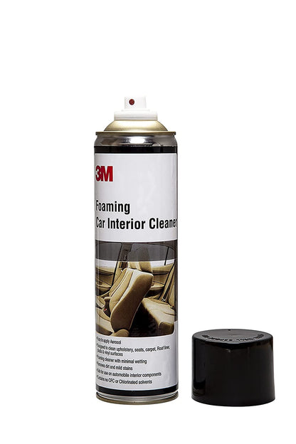 3M Foaming Car Interior Cleaner (580 g) | Upholstery and Leather Cleaner | Removes Tough Stains and Dirt Inside Your Car