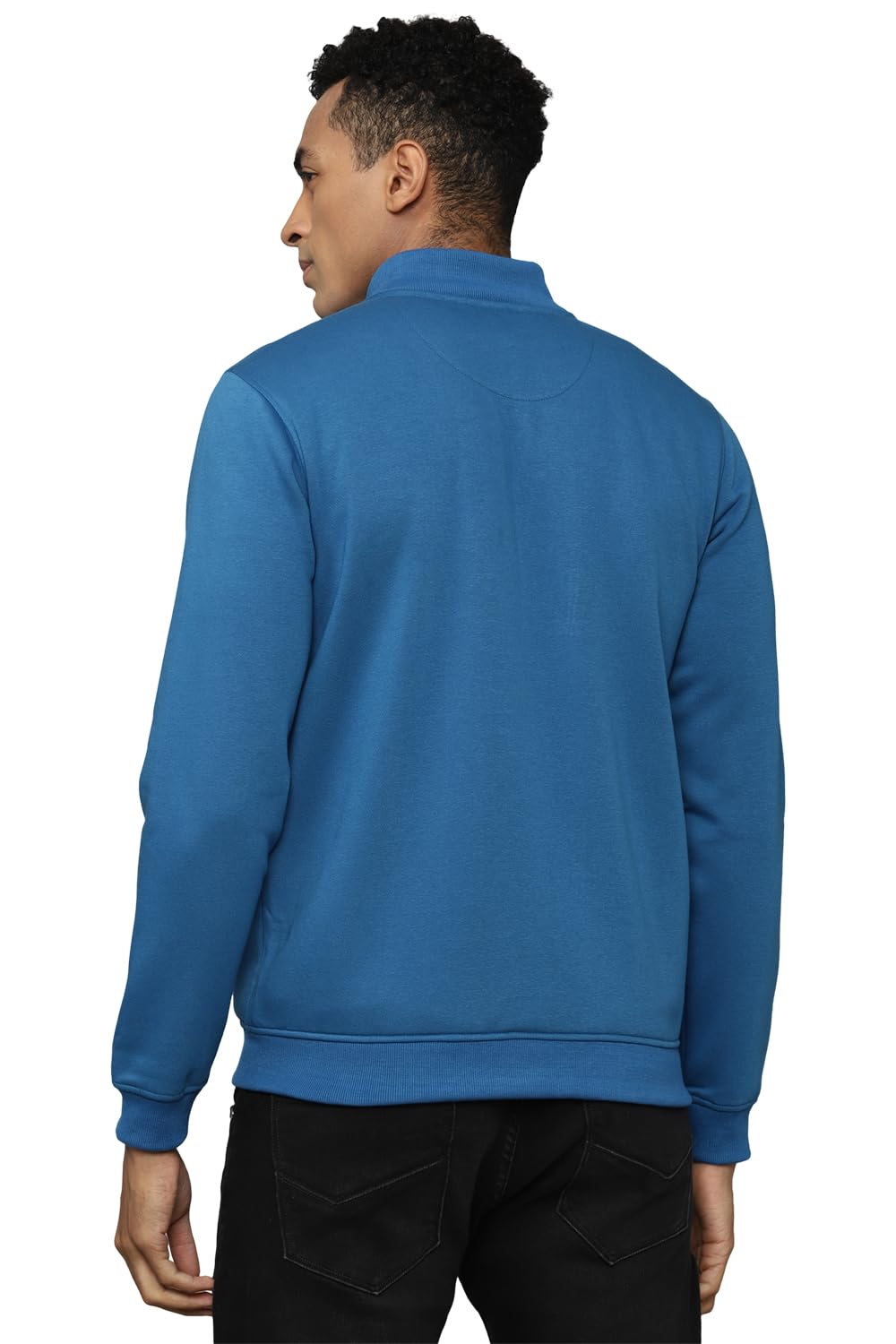 Allen Solly Men Cotton Regular Crew Neck Casual Sweatshirt