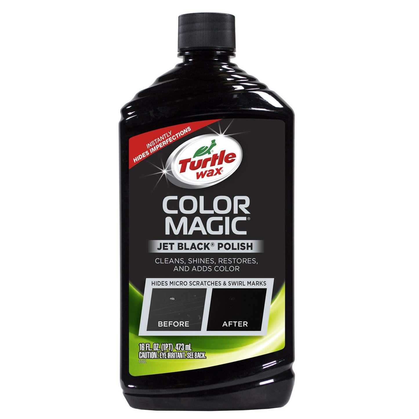 Turtle Wax Color Magic Car Polish, Black - 16 oz.