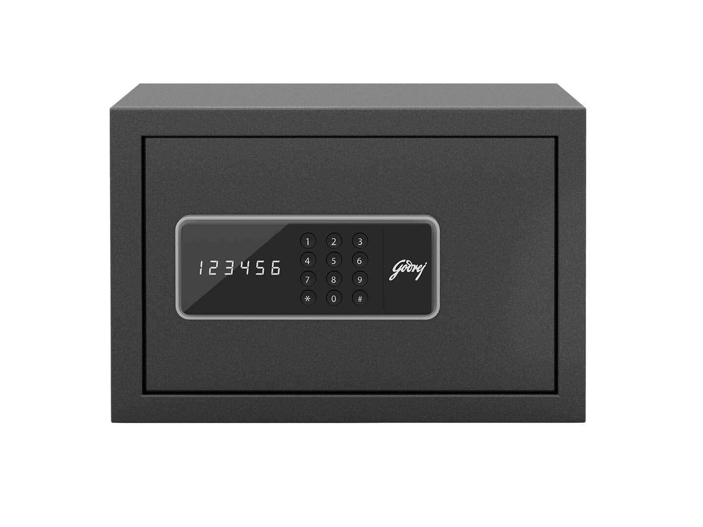 Godrej Security Solutions Godrej 8 litres Home Safe Digital Locking Systems (Digi, Ebony, Nannan, Grey)