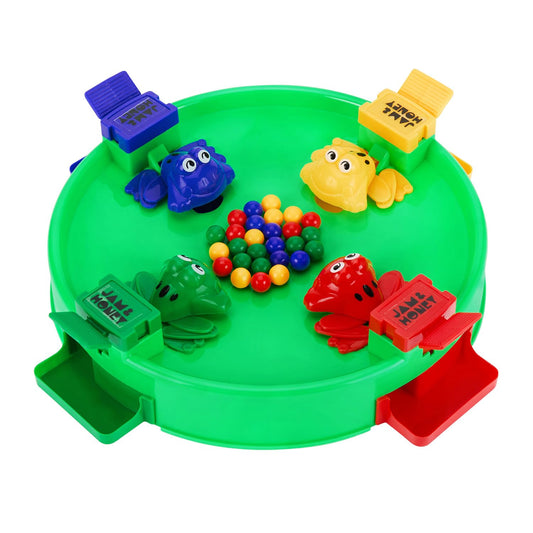 Amazon Brand - Jam & Honey Hungry Frog Games Eating Beans Games | Indoor Games Interactive Game Toy