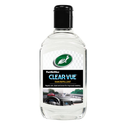 Turtle Wax ClearVue Rain Repellent - Car Glass Cleaner & water repellent