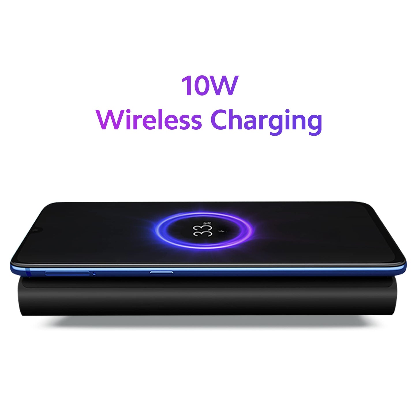 Xiaomi Wireless Power Bank 10000mAh | 22.5W Fast Charging (USB-A) | 10W Wireless Charging | Two-Way Fast Charging | Fast Charging USB C Input Port