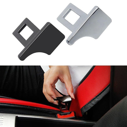 Color options of Seat Belt Cover Shoulder Pad - black and silver