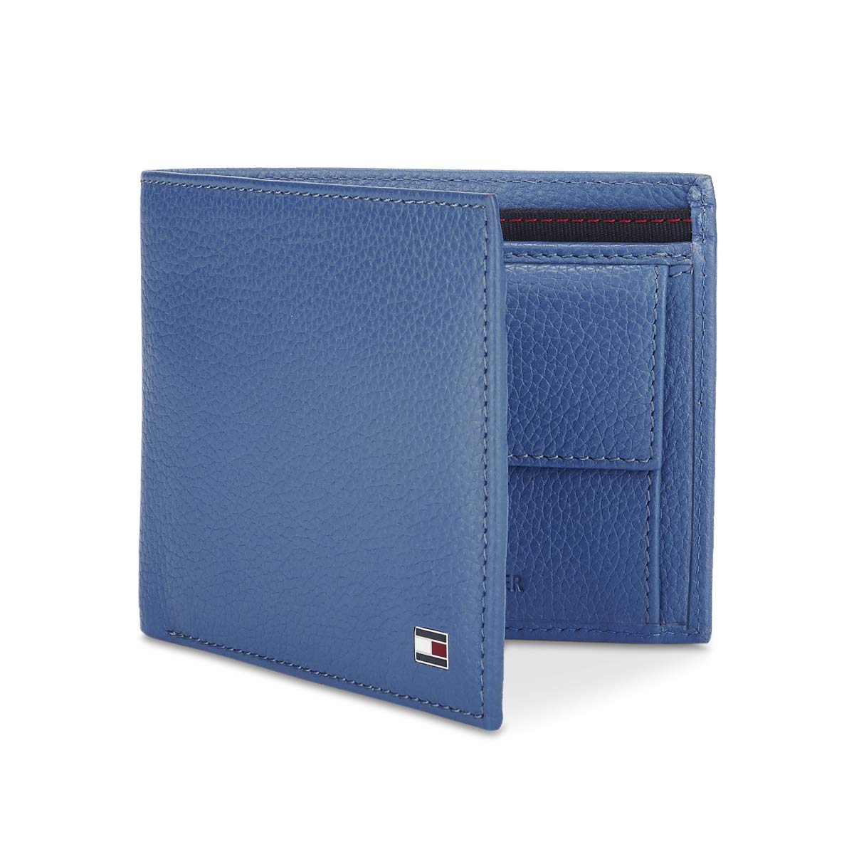 Tommy Hilfiger Becken Men's Leather Wallet - Bright Cobalt (4 Card Slot)