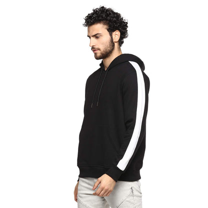 Alan Jones Clothing Men's Poly Cotton Hooded Regular Sweatshirt