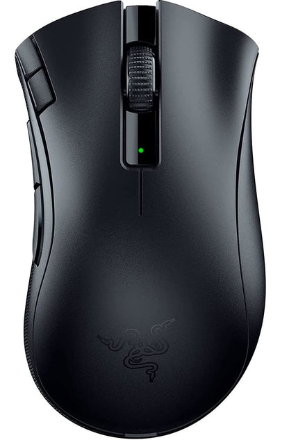 Razer Bluetooth DeathAdder V2 X Hyper Speed: Award-Winning Ergonomic Design with 16000 DPI - Ultra-Fast Hyper Speed Wireless Ergonomic Gaming Mouse - 235hr Battery Life - RZ01-04130100-R3A1, Black