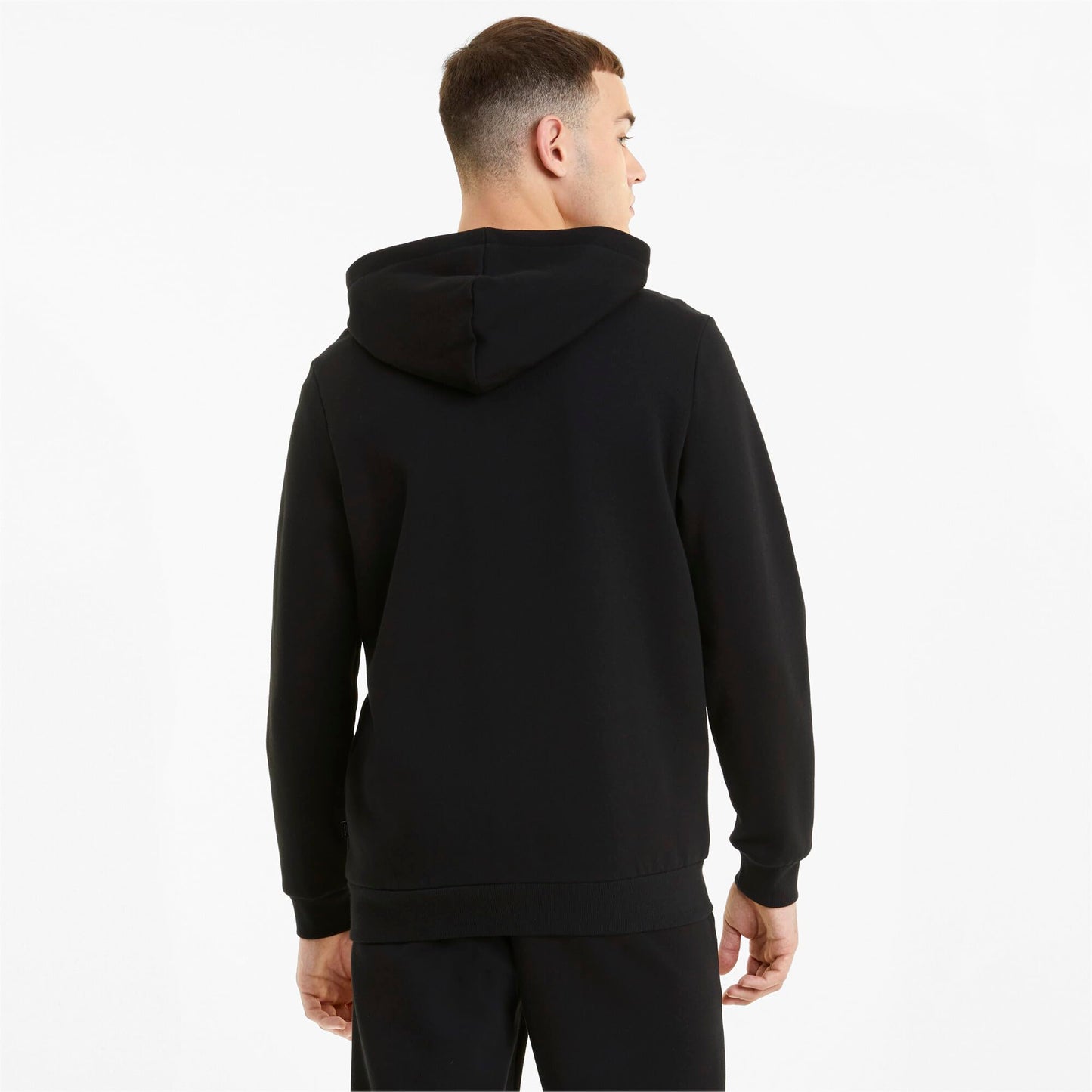 Puma Men's Cotton Hooded and Crew Neck Regular Fit Hoodie