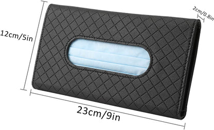 Dimensions of SARTE Car Tissue Paper Holder