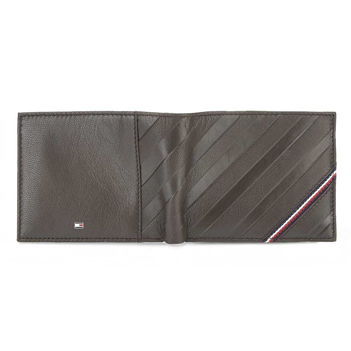 Tommy Hilfiger Bradyn Mens Passcase Wallet Brown