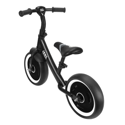 Amazon Brand - Jam & Honey Kids Lightweight Pedal Free Balance Cycle | Safe, Durable, and Made in India | Suitable for Girls and Boys 2-4 Years | BIS Certified (Black)