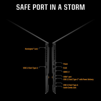 ASUS TUF Gaming A15, 15.6" FHD 16:9, 144Hz 250nits, AMD Ryzen 7 7435HS Processor, Gaming Laptop (16GB RAM/512GB SSD/RTX 4060/Win 11/Office Home/90WHr Battery/Mecha Gray/2.2 Kg),FA507NVR-LP104WS
