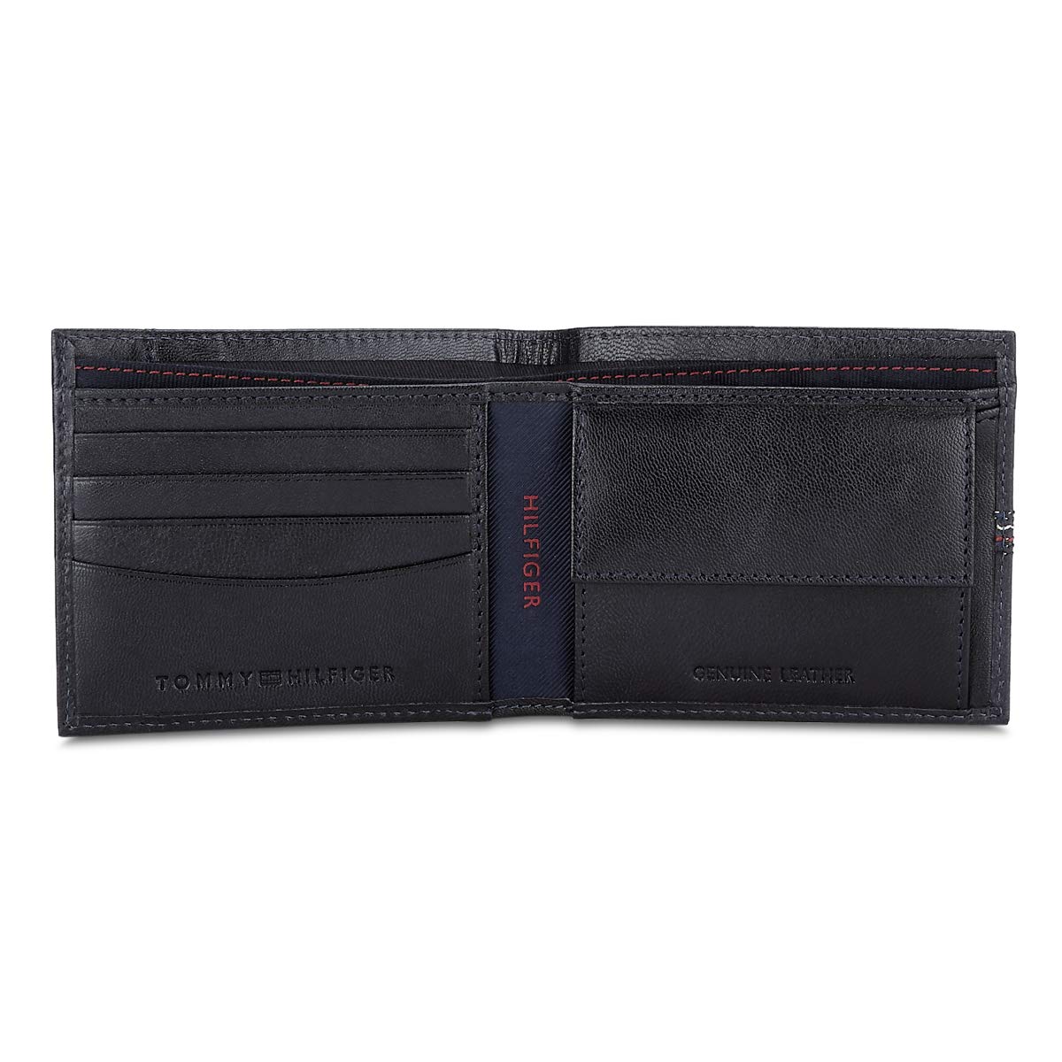 Tommy Hilfiger Leather Navy Men's Wallet (Blue)