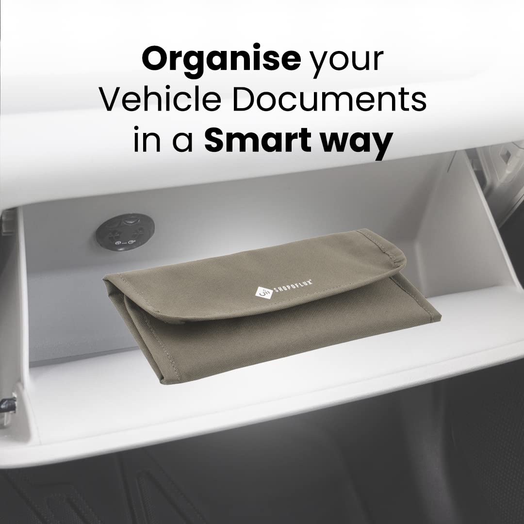 Organize your vehicle documents in a smart way with SHOPOFLUX Car Document Holder