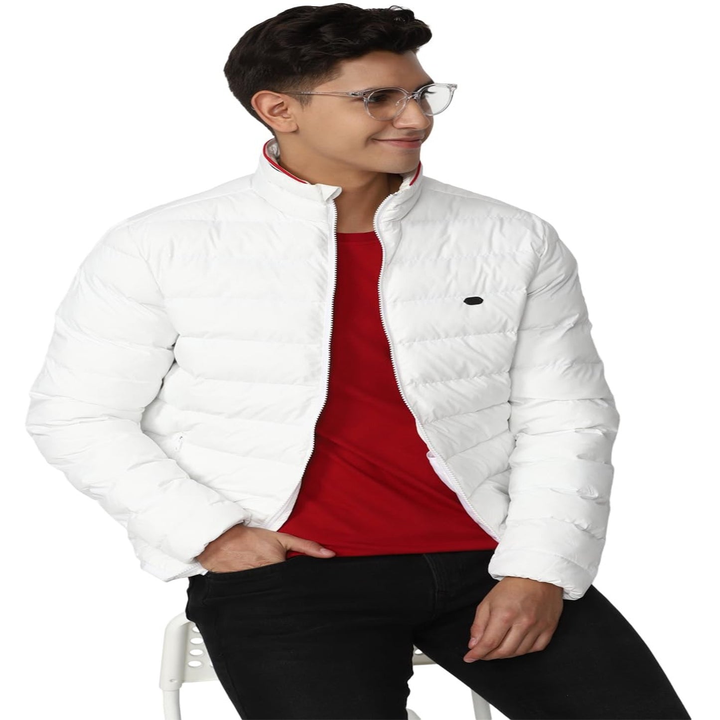 Peter England Men's A-Line Jacket