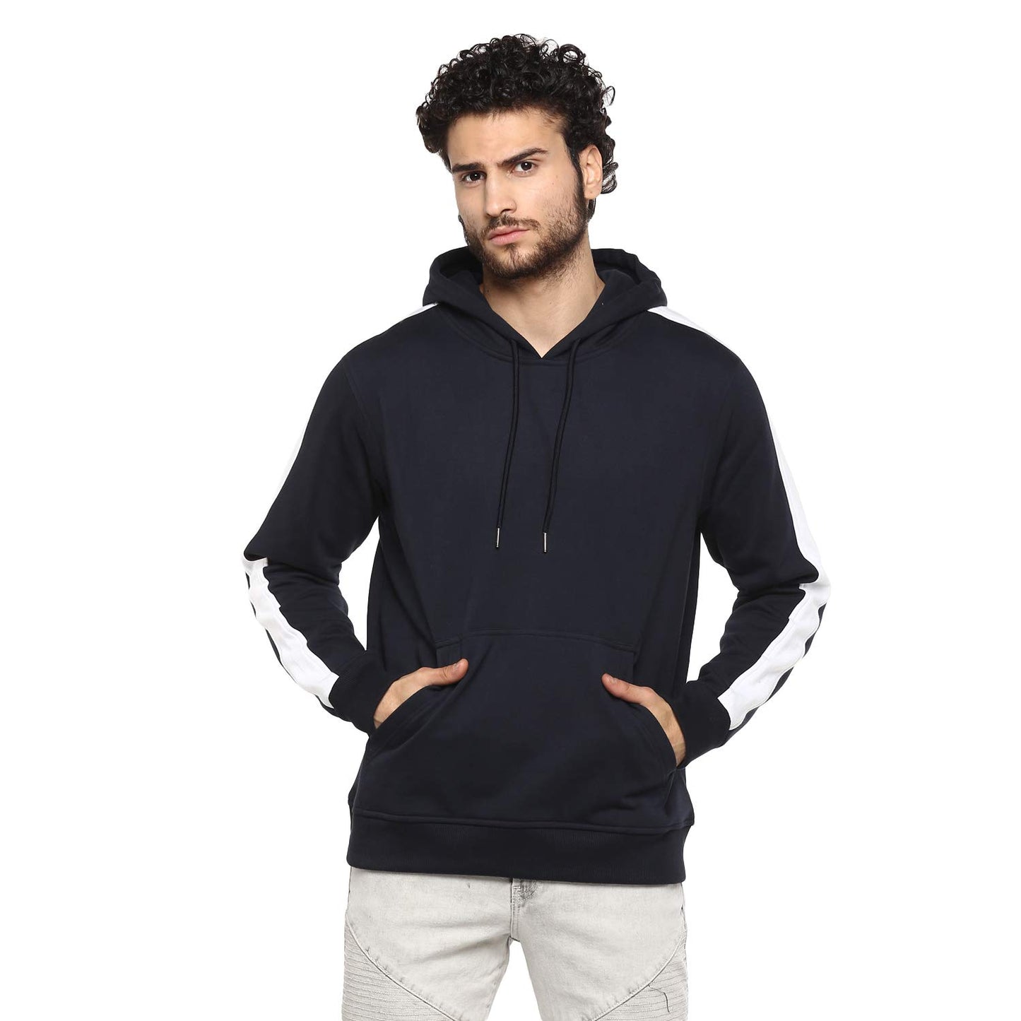 Alan Jones Clothing Men'S Fleece Hooded Regular Hoodie