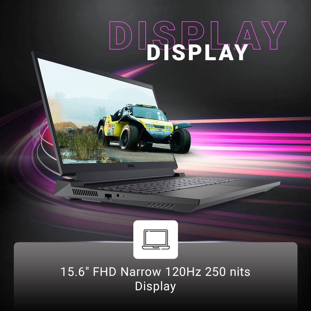 Dell Gaming G15-5530 features 15.6-inch 120Hz display