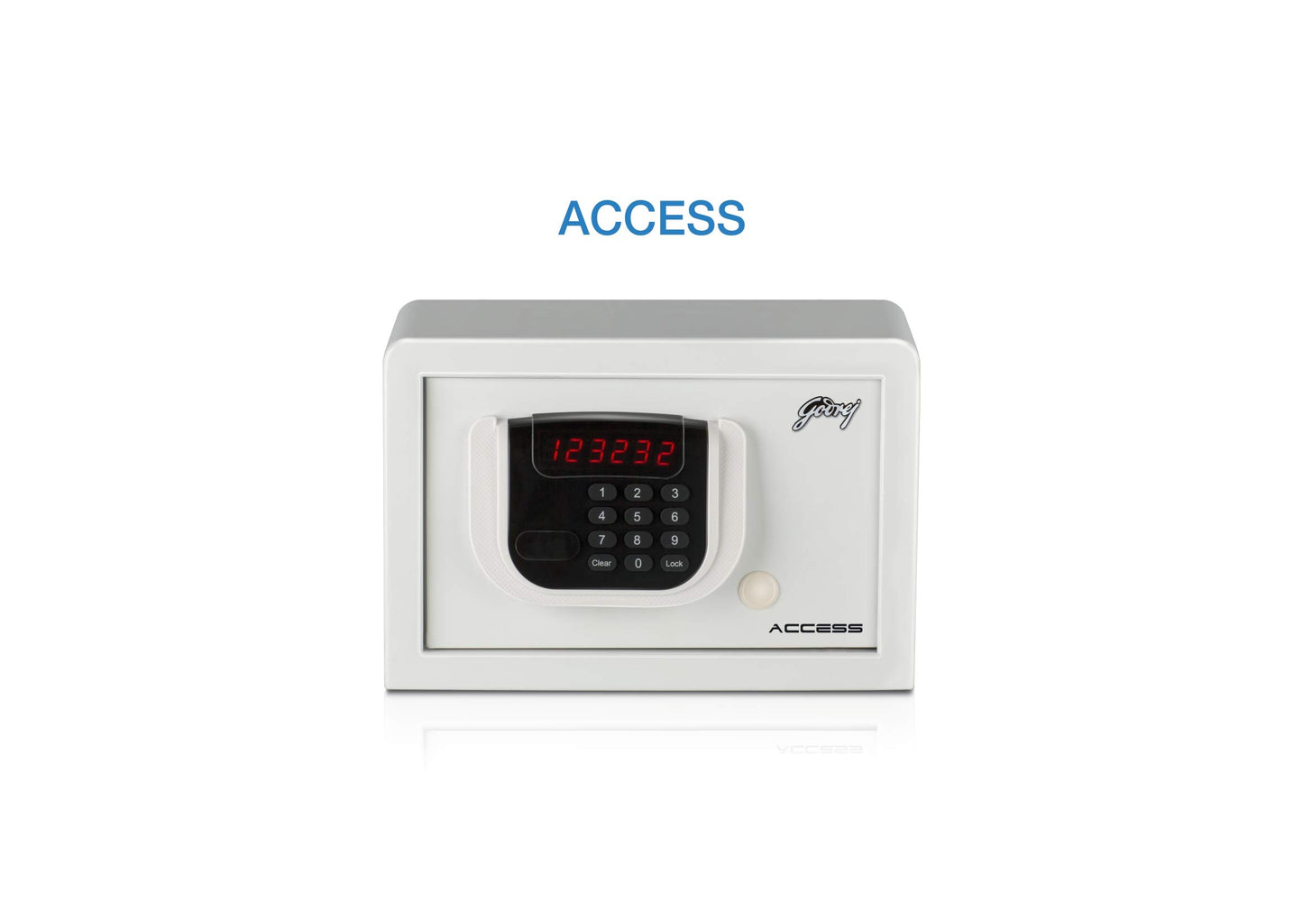 Godrej Security Solutions Access SEEC9060 Electronic Safe (8 Litre) (Ivory)