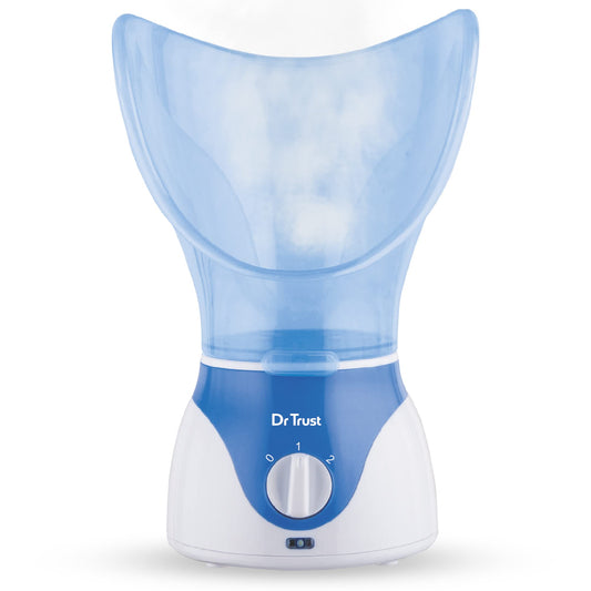 Dr Trust Home Spa Face/Nose Vapouriser Steamer For Cold & Cough (Blue Vaporiser)