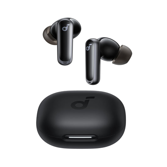 soundcore P40I by Anker,Noise Cancelling Wireless in Ear Earbuds,Adaptive Noise Cancelling to Environments,Heavy Bass,60H Playtime,2-in-1 Case and Phone Stand,Ipx5,Wireless Charging,Bluetooth 5.3