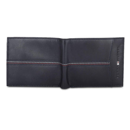 Tommy Hilfiger Leather Navy Men's Wallet (Blue)