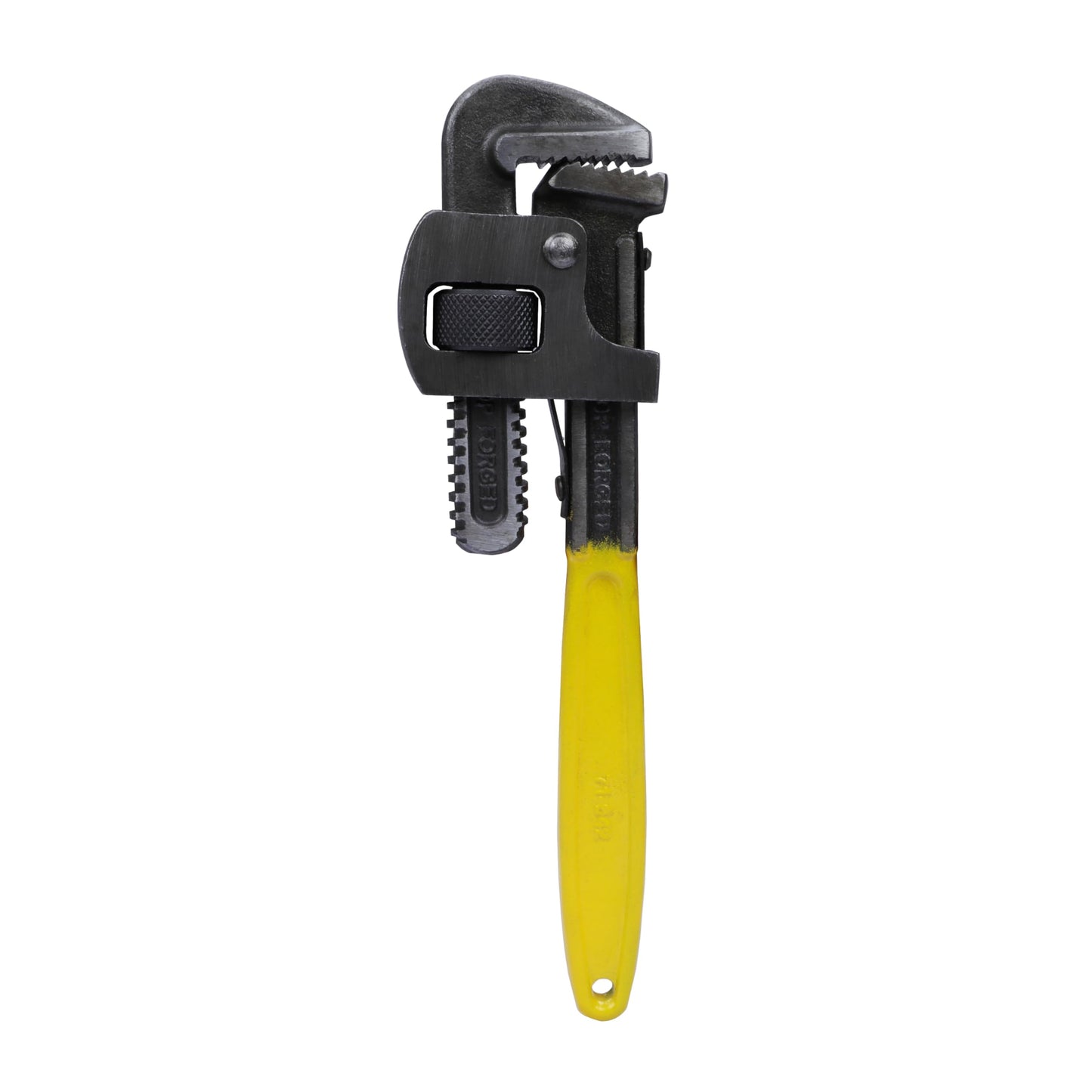 STANLEY 71-642 12'' 300 mm Stilson Type Pipe Wrench Ideal for Construction & Heavy-Duty Applications for Industrial & Professional Use, YELLOW & BLACK