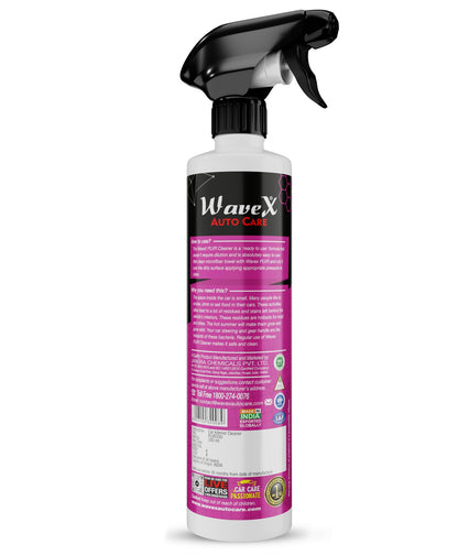 Wavex PLVR Car Interior Cleaner 300ml | Car Interior Cleaner for Plastic, Leather, Vinyl & Rubber | Important Car Cleaning Accessories, Works Well as a Car Dashboard & Car Leather Seat Cleaner