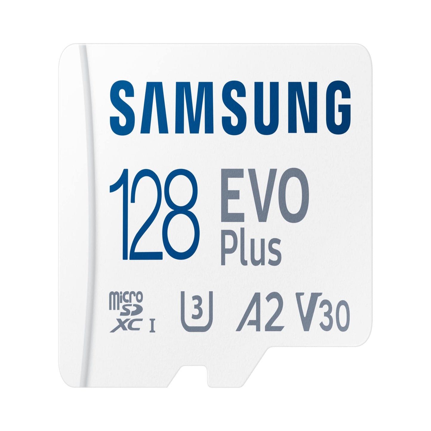 SAMSUNG EVO Plus 128GB Micro SDXC w/SD Adaptor, Up-to 160MB/s, Expanded Storage for Gaming Devices, Android Tablets and Smart Phones, Memory Card, MB-MC128SA/IN