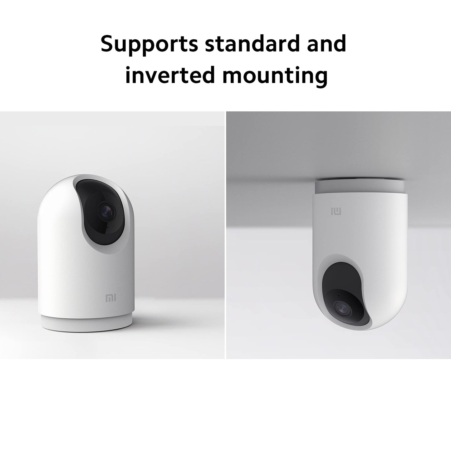 Xiaomi Mi 360 Home Security Wireless Camera 2K Pro with Bluetooth Gateway BLE 4.2 l Dual Band Wi-fi Connection l 3 Million HD 1296p| 3MP CCTV |Full Color in Low-Light | AI Human Detection, White