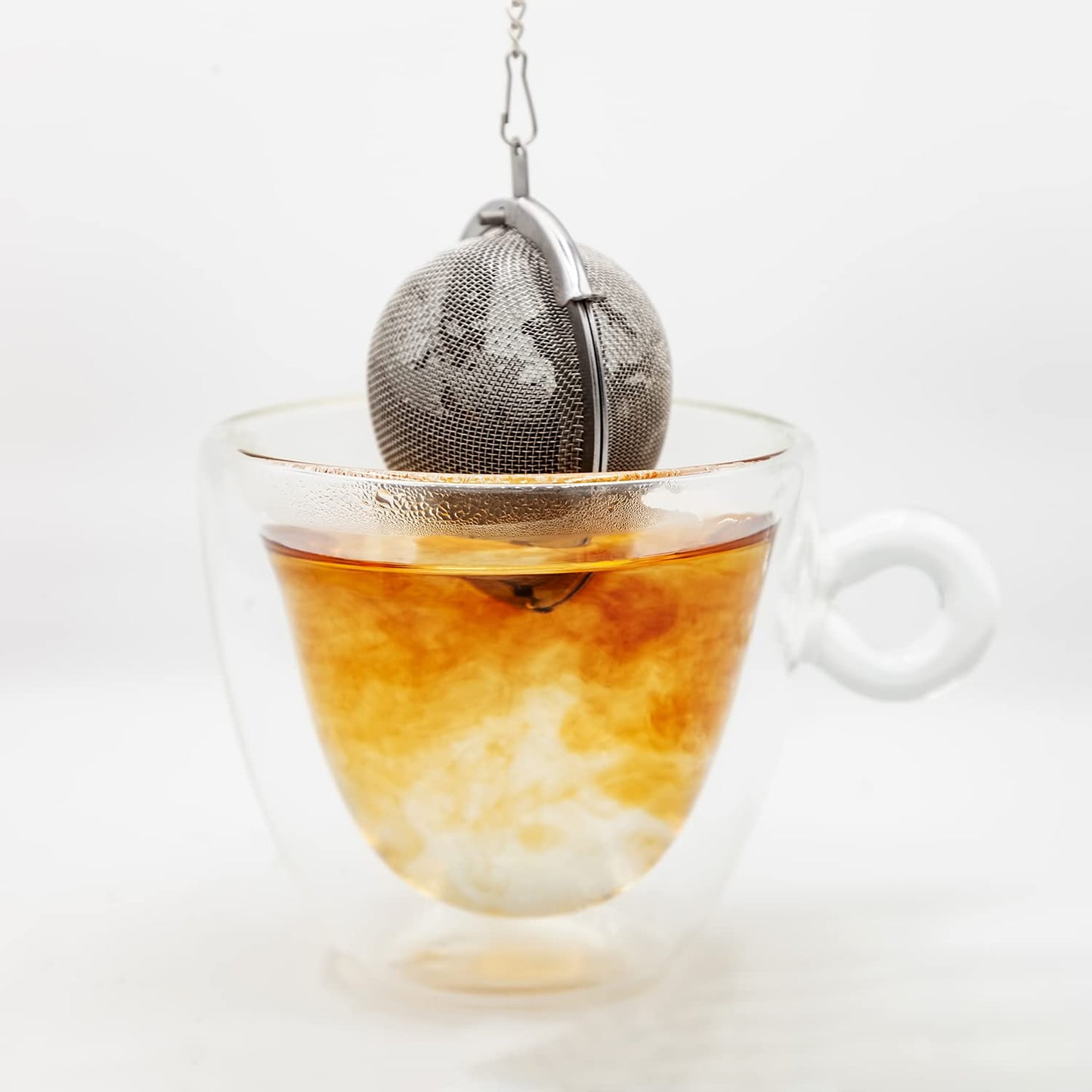 TEA CULTURE OF THE WORLD Stainless Steel Tea Ball Infuser (Tea Strainer, Ball Strainer, Tea Filter, Tea Maker, Tea Ball)