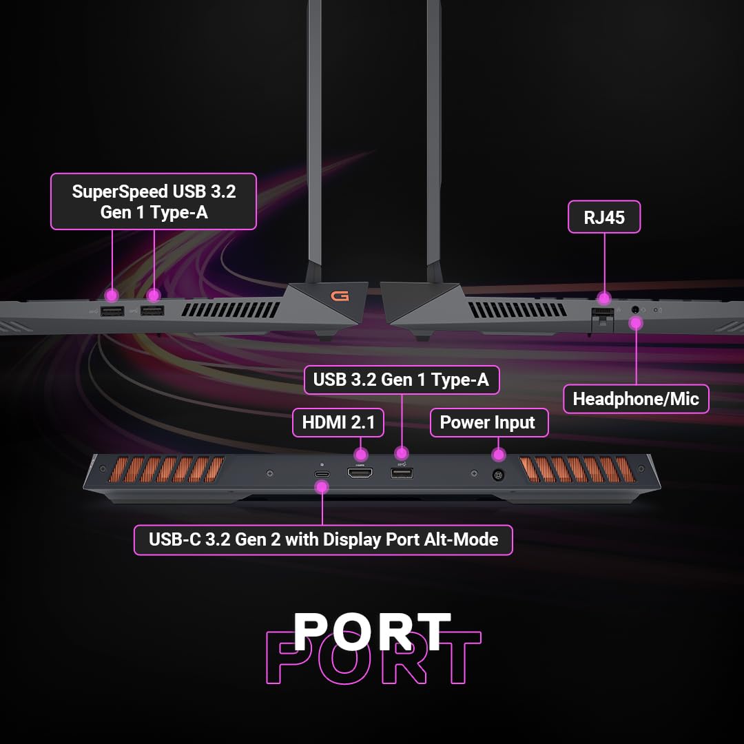 Dell Gaming G15-5530 features multiple ports