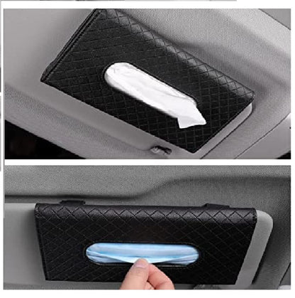 SARTE Car Tissue Paper Holder installed in a car