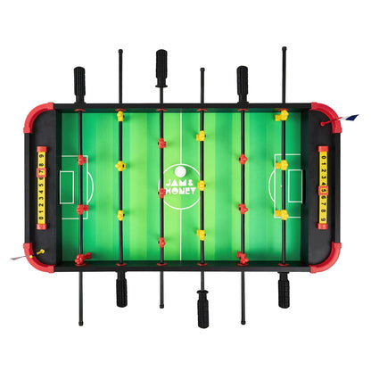 Amazon Brand - Jam & Honey Foosball Table - Big | Indoor Soccer Game for Boys & Girls | Perfect for Home, Resorts, Hotels, Schools | 6 Rows with 6 Handles, 18 Players