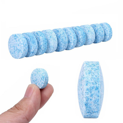 HSR Car Accessories in 10 PCs Car Wiper Detergent Effervescent Tablets Washer Auto Windshield Cleaner Glass Wash Cleaning Tablets