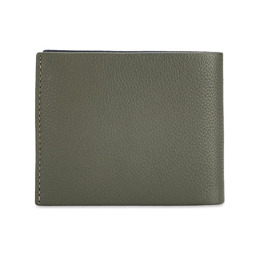 Tommy Hilfiger Navy & Olive Leather Men's Wallet