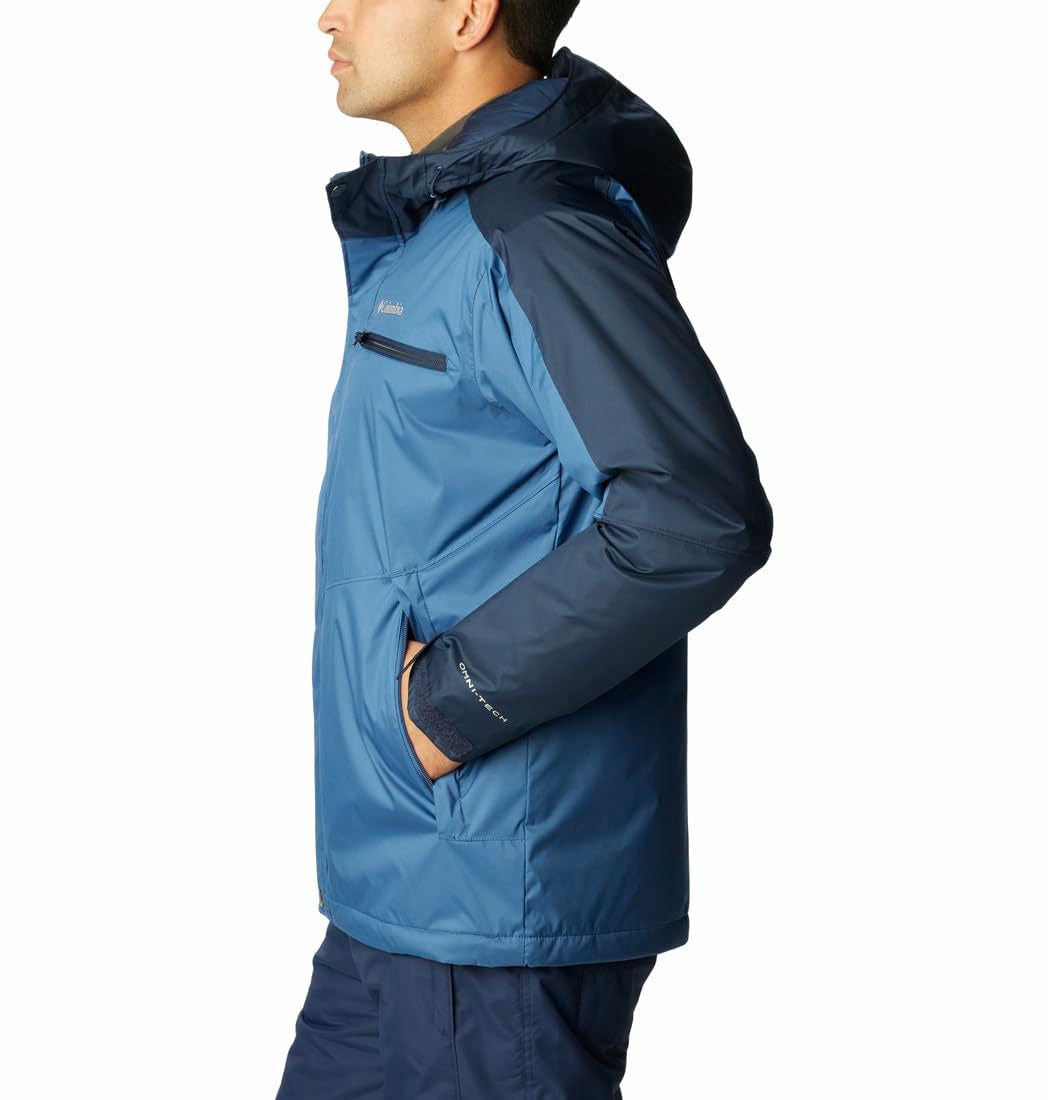 Columbia Mens Valley Point Jacket, Night Tide