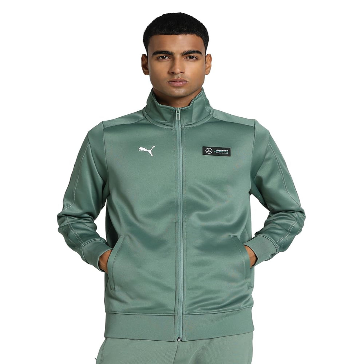 Puma Men's Standard Length Polyester A-Line Coat